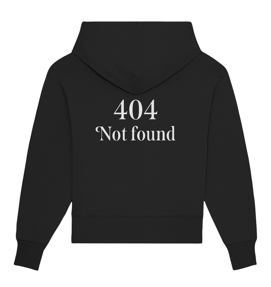 Black double Hoodie