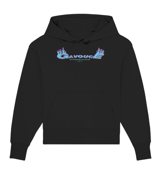Black flames Hoodie