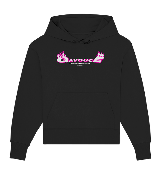 Black flames limited Hoodie