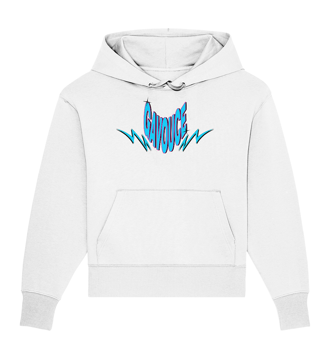 White flashy Hoodie