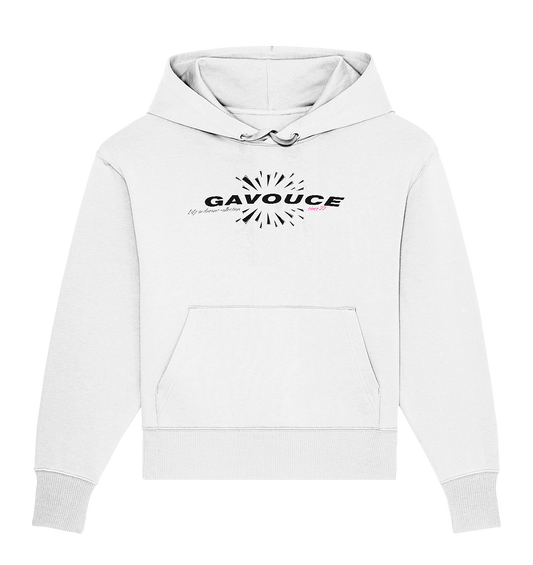 White rockfall Hoodie