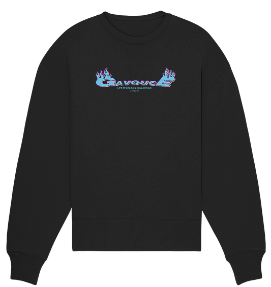 Black flames Sweatshirt